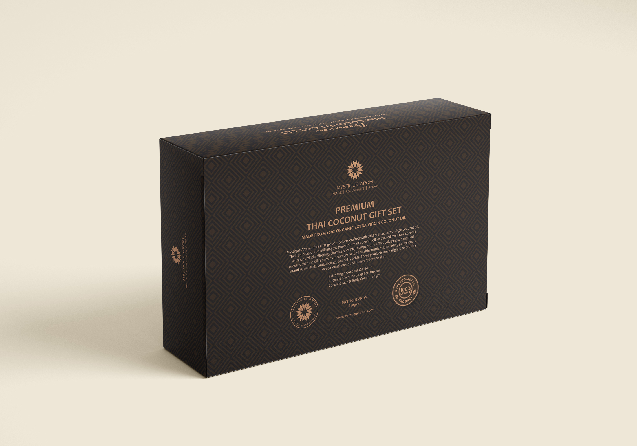 Mystique Arom Coconut Gift Set